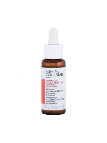Collistar Pure Actives (Attivi Puri) Vitamin C + Alpha-Arbutin Серум за лице за жени 30 ml