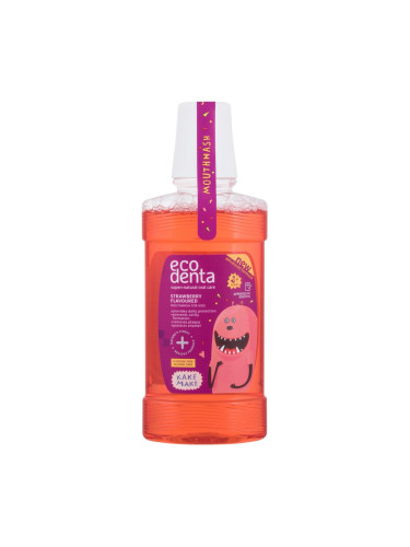 Ecodenta Super+Natural Oral Care Strawberry Вода за уста за деца 250 ml
