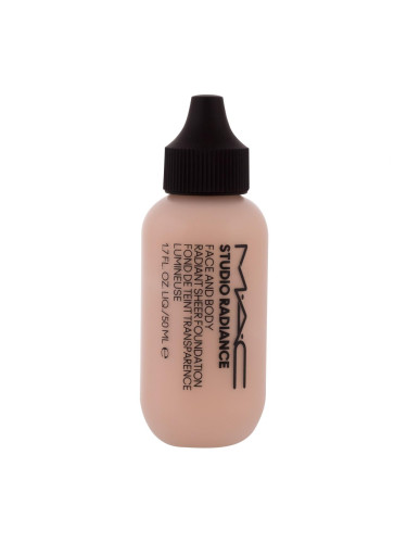 MAC Studio Radiance Face And Body Radiant Sheer Foundation Фон дьо тен за жени 50 ml Нюанс N1