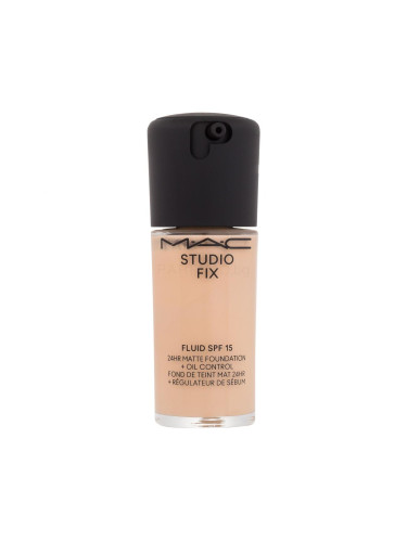 MAC Studio Fix Fluid SPF15 Фон дьо тен за жени 30 ml Нюанс NC15