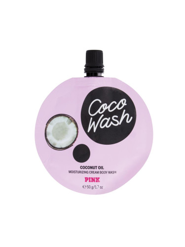 Pink Coco Wash Coconut Oil Cream Body Wash Travel Size Душ крем за жени 50 ml