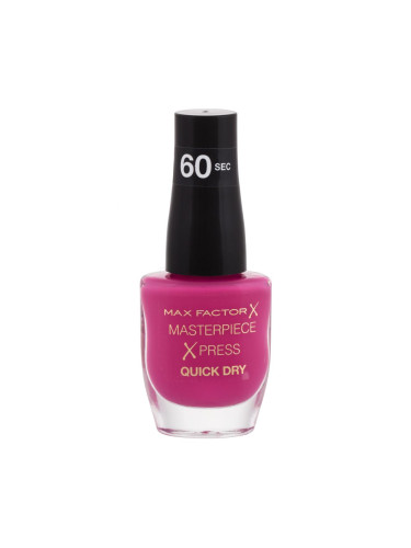 Max Factor Masterpiece Xpress Quick Dry Лак за нокти за жени 8 ml Нюанс 271 Believe in Pink