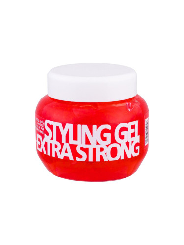 Kallos Cosmetics Styling Gel Extra Strong Гел за коса за жени 275 ml