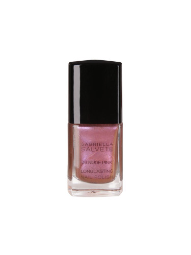 Gabriella Salvete Longlasting Enamel Лак за нокти за жени 11 ml Нюанс 39 Nude Pink