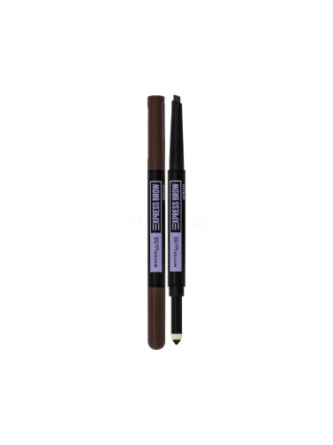 Maybelline Express Brow Satin Duo Молив за вежди за жени 0,71 g Нюанс Dark Brown