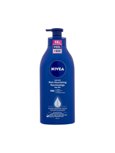 Nivea Body Milk Rich Nourishing Лосион за тяло за жени 625 ml