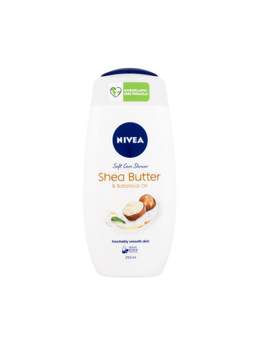 Nivea Shea Butter & Botanical Oil Душ гел за жени 250 ml