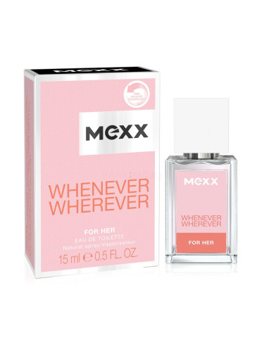 Mexx Whenever Wherever Eau de Toilette за жени 15 ml