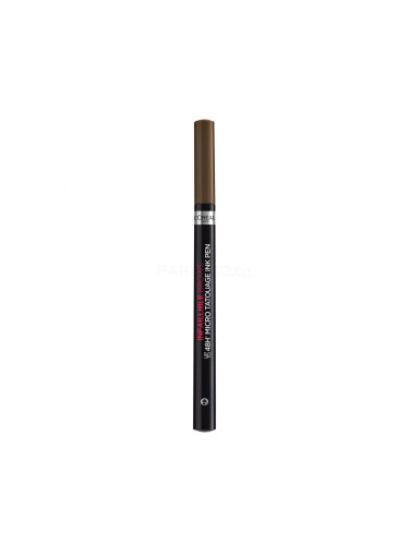L'Oréal Paris Infaillible Brows 48H Micro Tatouage Ink Pen Молив за вежди за жени 1 гр Нюанс 3.0 Brunette