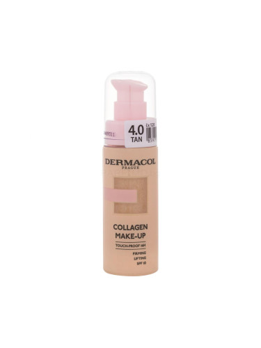 Dermacol Collagen Make-up SPF10 Фон дьо тен за жени 20 ml Нюанс Tan 4.0