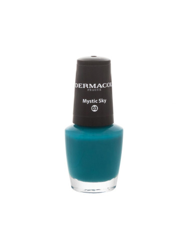 Dermacol Nail Polish Mini Autumn Limited Edition Лак за нокти за жени 5 ml Нюанс 03 Mystic Sky