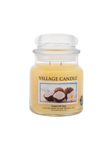 Village Candle Soleil All Day Ароматна свещ 389 гр