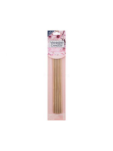 Yankee Candle Cherry Blossom Pre-Fragranced Reed Refill Ароматизатори за дома и дифузери 5 бр