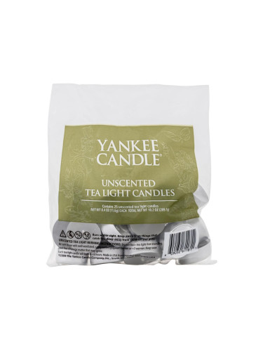 Yankee Candle Tea Light Candles Unscented Ароматна свещ 290 g