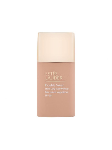 Estée Lauder Double Wear Sheer Long-Wear Makeup SPF20 Фон дьо тен за жени 30 ml Нюанс 3C2 Pebble