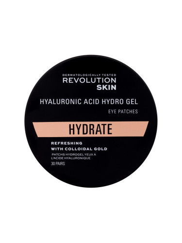 Revolution Skincare Hydrate Hyaluronic Acid Hydro Gel Eye Patches Маска за очи за жени Комплект