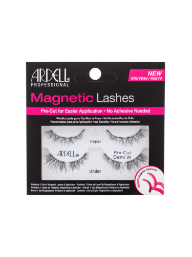 Ardell Magnetic Pre-Cut Demi Wispies Изкуствени мигли за жени 1 бр Нюанс Black