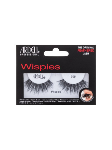 Ardell Wispies 705 Изкуствени мигли за жени 1 бр Нюанс Black