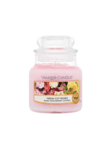 Yankee Candle Fresh Cut Roses Ароматна свещ 104 g