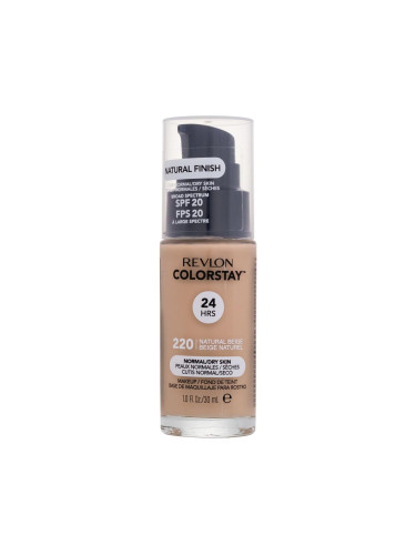 Revlon Colorstay Normal Dry Skin SPF20 Фон дьо тен за жени 30 ml Нюанс 220 Natural Beige