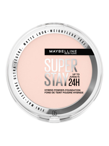 Maybelline Superstay 24H Hybrid Powder-Foundation Фон дьо тен за жени 9 g Нюанс 05