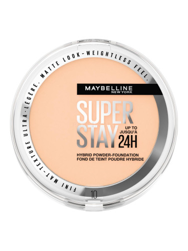 Maybelline Superstay 24H Hybrid Powder-Foundation Фон дьо тен за жени 9 g Нюанс 10