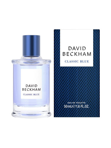 David Beckham Classic Blue Eau de Toilette за мъже 50 ml