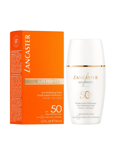 Lancaster Sun Perfect Sun Perfecting Fluid SPF50 Слънцезащитен продукт за лице за жени 30 ml