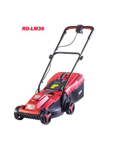 Косачка електрическа RAIDER RD-LM36, 1300W, 32 см, 35 л кош