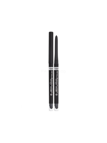 L'Oréal Paris Infaillible Grip 36H Gel Automatic Eye Liner Молив за очи за жени 1,2 g Нюанс 001 Intense Black