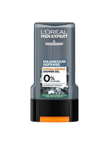 L'Oréal Paris Men Expert Magnesium Defence Shower Gel Душ гел за мъже 300 ml
