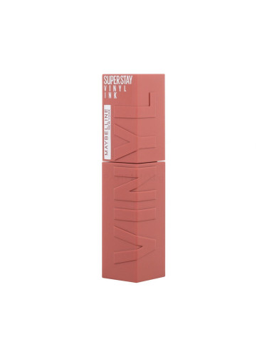 Maybelline Super Stay Vinyl Ink Liquid Червило за жени 4,2 ml Нюанс 15 Peachy