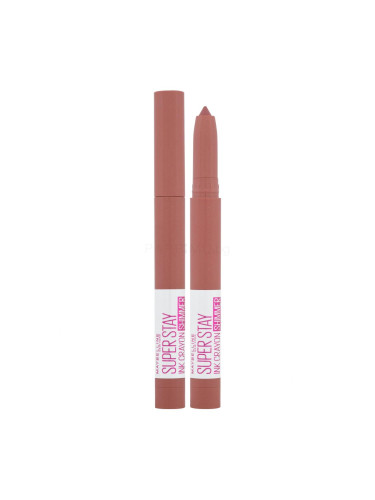 Maybelline Superstay Ink Crayon Shimmer Birthday Edition Червило за жени 1,5 гр Нюанс 185 Piece Of A Cake
