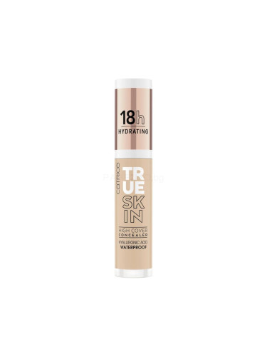 Catrice True Skin High Cover Concealer Коректор за жени 4,5 ml Нюанс 020 Warm Beige