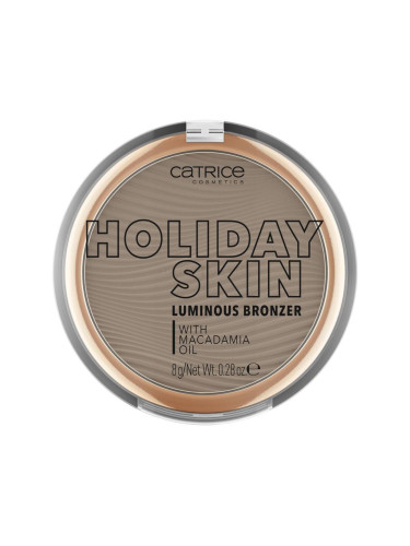 Catrice Holiday Skin Luminous Bronzer Бронзант за жени 8 гр Нюанс 020 Off To The Island