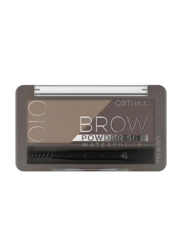 Catrice Brow Powder Set Комплекти и палитри за вежди за жени 4 g Нюанс 010 Ash Blond