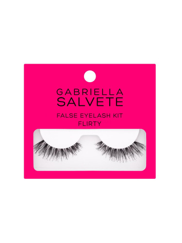 Gabriella Salvete False Eyelash Kit Flirty Изкуствени мигли за жени Комплект