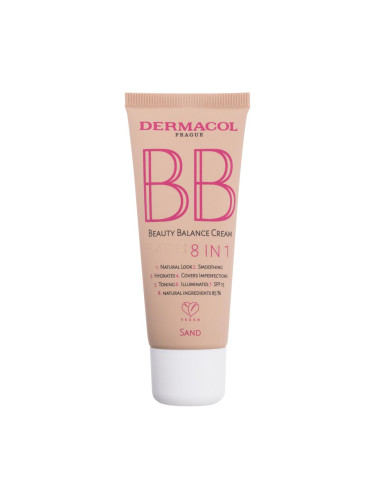 Dermacol BB Beauty Balance Cream 8 IN 1 SPF15 BB крем за жени 30 ml Нюанс 4 Sand