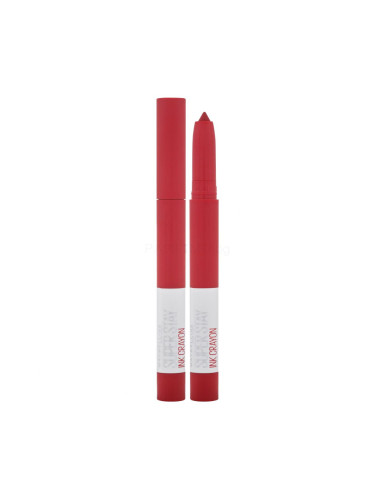 Maybelline Superstay Ink Crayon Matte Червило за жени 1,5 гр Нюанс 45 Hustle In Heels