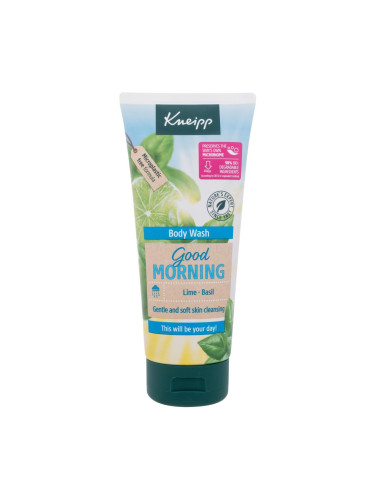 Kneipp Good Morning Body Wash Lime & Basil Душ гел за жени 200 ml