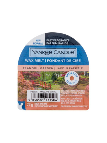 Yankee Candle Tranquil Garden Ароматен восък 22 g