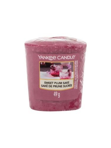 Yankee Candle Sweet Plum Sake Ароматна свещ 49 гр