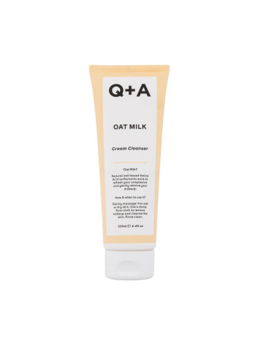 Q+A Oat Milk Cream Cleanser Почистващ крем за жени 125 ml