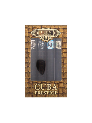Cuba Prestige Подаръчен комплект EDT 35 ml + EDT Prestige Black 35 ml + EDT Prestige Platinum 35 ml + EDT Prestige Legacy 35 ml