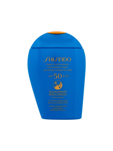 Shiseido Expert Sun Face & Body Lotion SPF50+ Слънцезащитна козметика за тяло за жени 150 ml