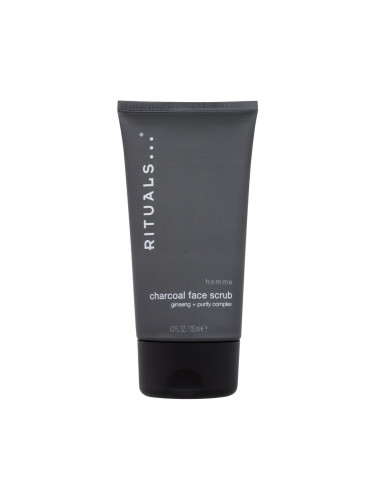 Rituals Homme Charcoal Face Scrub Ексфолиант за мъже 125 ml