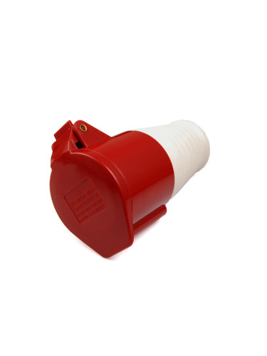 Индустриален контакт, HT-224, трифазен, 3P+E 32A, 400VAC, VEMARK