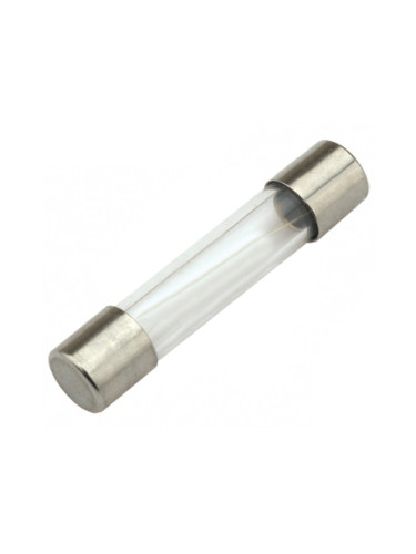 Предпазител стъклен 6х30 mm, 0.8 А, 250VAC