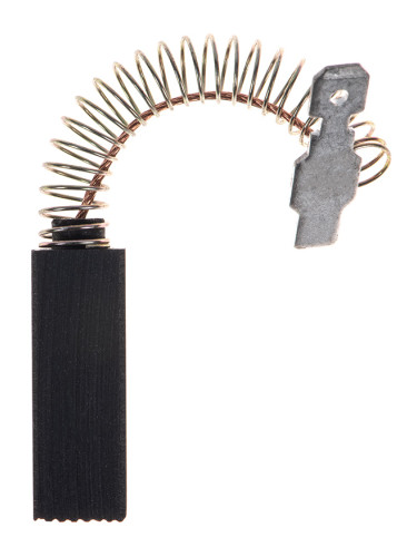 Четка въглено-графитна, SG-19-026-88, 22x6.3x8mm, извод пружина с накрайник 4.8mm