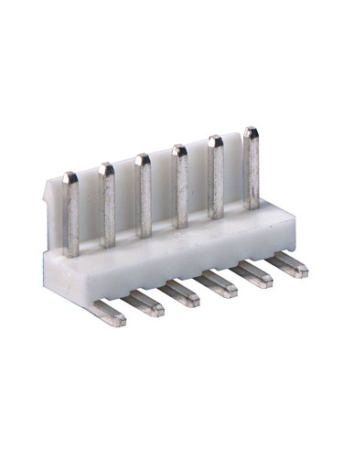 Конектор за печатен монтаж мъжки, VF39601-6 WAP,VF39601-6 WAG, 6 пина